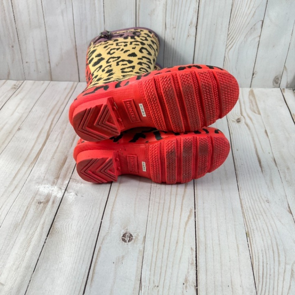 Hunter Original Kids‎ Hybrid Print Rain Boots Size 2/3 - Picture 8 of 9